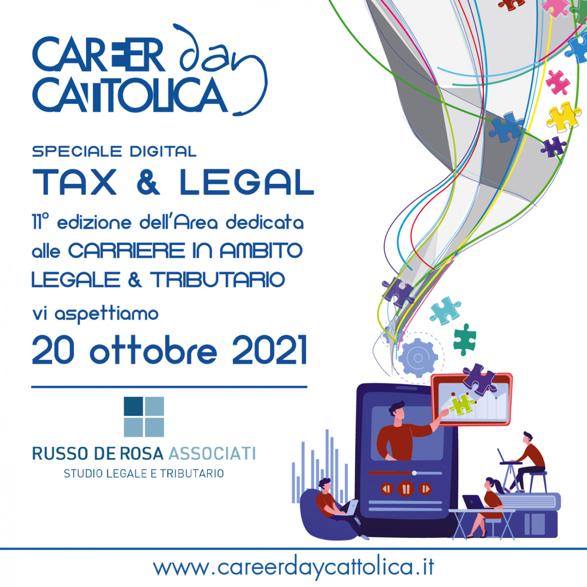 Career Day Università Cattolica del Sacro Cuore on October 20th 2021