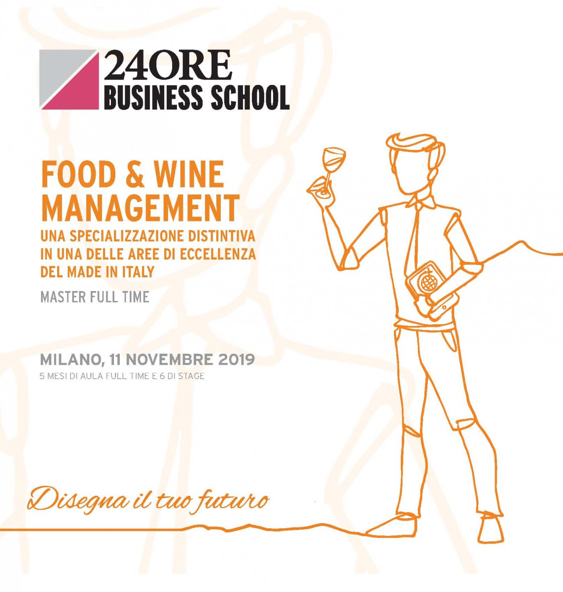 Andrea De Panfilis, Caterina Giacalone e Alberto Passera docenti al Master “Food & Wine Management” organizzato da 24Ore Business School